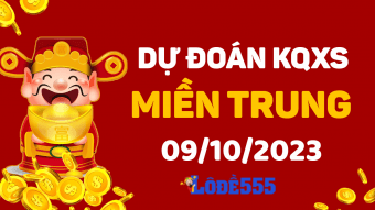  Dự Đoán XSMT 9/10/2023 - Soi Cầu Miền Trung ngày 9 tháng 10 hôm nay